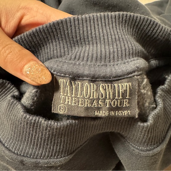 nwt taylor swift the eras tour blue crewneck - Picture 3 of 5